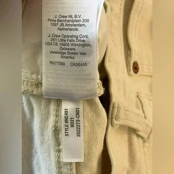 Madewell The Perfect Vintage Jean in Vintage Canvas, Size 27P - Picture 8 of 16